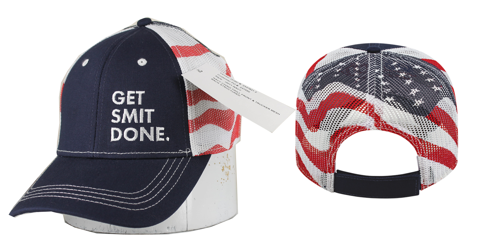 Flag Mesh Hat